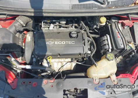 2015 Chevrolet Sonic Lt Auto z USA, uszkodzony, nr VIN 1G1JC6SH3F4117535